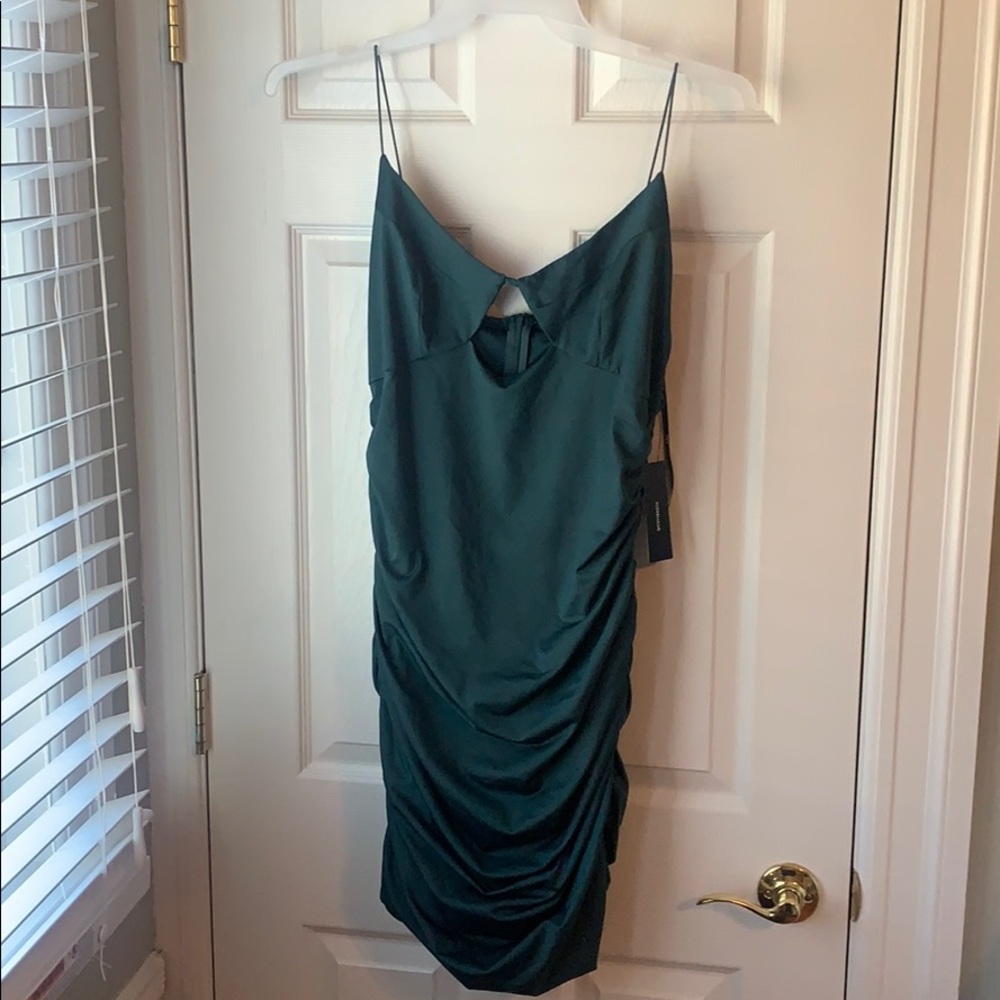 Lulus ruched dress